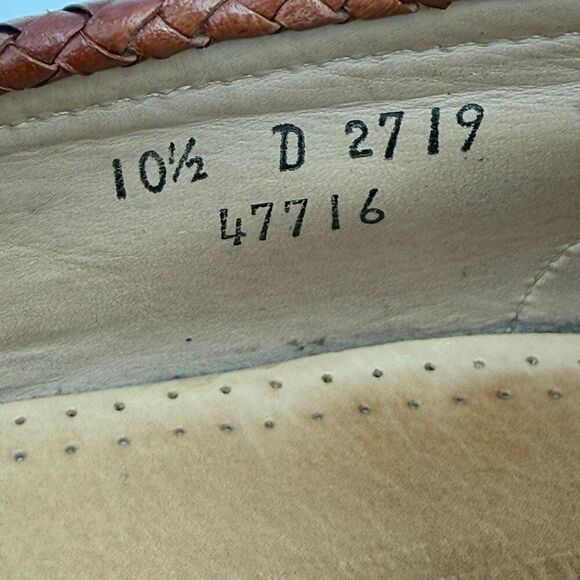 Allen Edmonds Maxfield Brown Leather Loafers With Tassels - US Men’s Size 10.5 D main image 8
